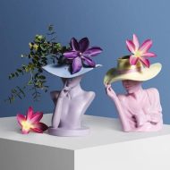 Lady Hat Vase - Image 16