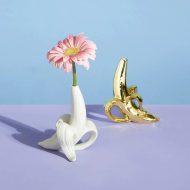 Ceramic Peeled Banana Flower Vase - Image 3