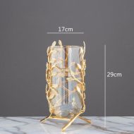 Golden Leaf Vase - Image 13