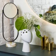 Head Shaped Flower Vase - Image 2