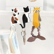 Flexible Adhesive Animal Fridge and Wall Hooks - Image 4