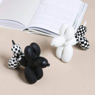 Checkered Balloon Animal Dogs - Image 2