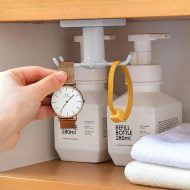 Under-Cabinet Spinning Kitchen Utensil Storage 6-Hook Hanger - Image 11