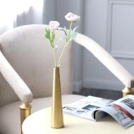 Gold Metal Cone Vase - Image 5