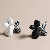 Checkered Balloon Animal Dogs - Image 5