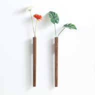 Wooden Wall Spear Vase - Image 3