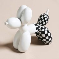 Checkered Balloon Animal Dogs - Image 4