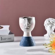 Caricature Portrait Face Figurine Sculpture Planter - Image 24