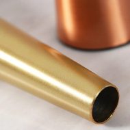 Gold Metal Cone Vase - Image 10