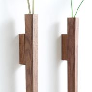 Wooden Wall Spear Vase - Image 6
