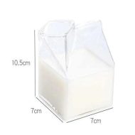 Mini Glass Milk Carton Cup - Image 15