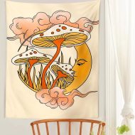 70s Vintage Mushrooms Tapestry - Image 5