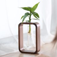 Wood + Glass Propagation Vase - Image 5