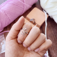 Adjustable Crochet Tension Ring — crochet tension ring