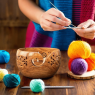 Large Yarn Bowl — large yarn bowl