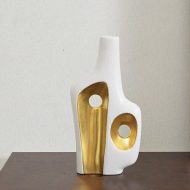 Abstract in Gold Vases - Image 8