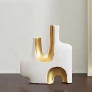 Abstract in Gold Vases - Image 7
