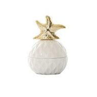 White and Gold Porcelain Jewelry Box - Image 8