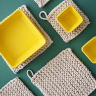 Chunky Crocheted Pot Holder - Image 4