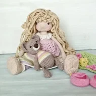 Amigurumi crochet pattern doll April amigurumi crochet pattern — photo 3
