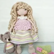 Amigurumi crochet pattern doll April amigurumi crochet pattern — photo 2