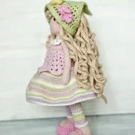 Amigurumi crochet pattern doll April amigurumi crochet pattern — photo 4