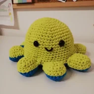 Reversible Mood Octopus Crochet Pattern - Amigurumi Octopus reversible mood octopus crochet pattern — photo 3