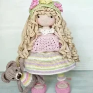 Amigurumi crochet pattern doll April — amigurumi crochet pattern