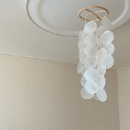 Handmade Nursery Shell Mobile Wind Chime - Image 5