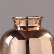 Mirrored Ombré Gold Vase - Image 3