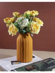 Isabel Textured Ceramic Vases - Image 2