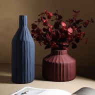 Isabel Textured Ceramic Vases - Image 3