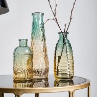 Ombré Glass Bottle Vases - Image 8