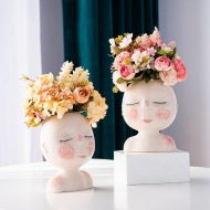 Peaceful Dream Sleeping Face Planter Vase - Image 2