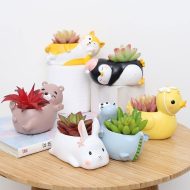 Lazy Animal Succulent Planter - Image 2