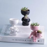 Little Human Ceramic Succulent Planter - Image 2