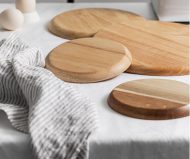 Jillian Wood Plates - Image 3