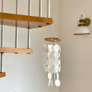 Handmade Nursery Shell Mobile Wind Chime - Image 7