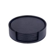 Marbled Vegan Leather Coasters - Image 10