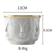 Marble Face Flower Pot and Vase - Image 5