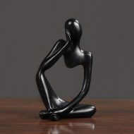 Abstract Thinker Figurine Sculpture - Image 15