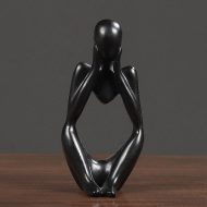 Abstract Thinker Figurine Sculpture - Image 19
