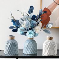 Textured Ceramic Vase - Image 2