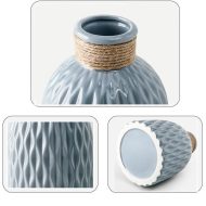 Textured Ceramic Vase - Image 7