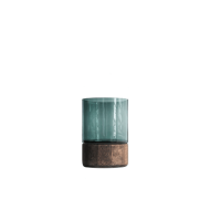 Serenity Wood Base Glass Vases - Image 10