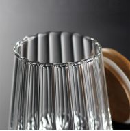 Charm Ripple Glass Storage Jars with Lid - Image 11