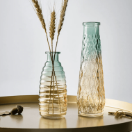 Ombré Glass Bottle Vases - Image 2
