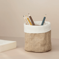 Rustic Cloth Planter Basket - Image 17