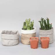 Rustic Cloth Planter Basket - Image 4
