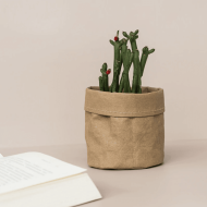 Rustic Cloth Planter Basket - Image 10